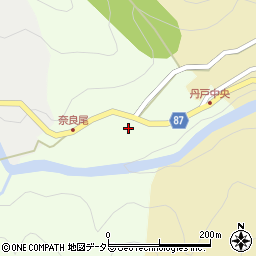 兵庫県養父市奈良尾208周辺の地図