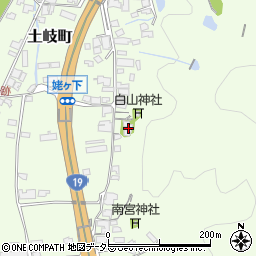 禅躰寺周辺の地図