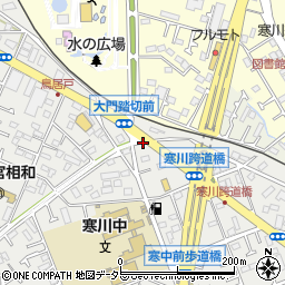 カットサロンFIXmini寒川店駐車場【水〜日21:00〜翌7:00】周辺の地図