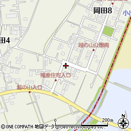高田設備周辺の地図