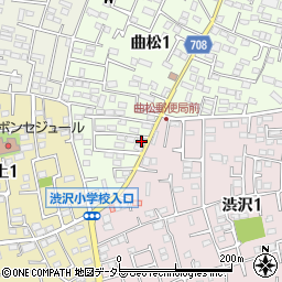 神奈川県秦野市曲松1丁目11-5周辺の地図