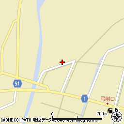 京都府綾部市五津合町古城ケ鼻周辺の地図