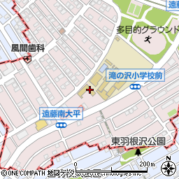 秋葉台学園こばやし幼稚園周辺の地図