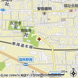 岐阜県不破郡垂井町1446周辺の地図