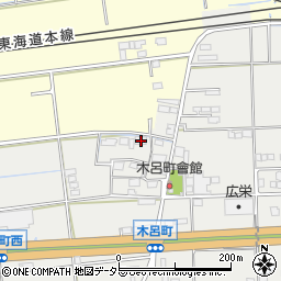 岐阜県大垣市木呂町470-1周辺の地図