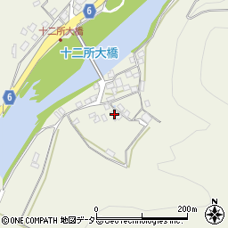 兵庫県養父市十二所1144周辺の地図