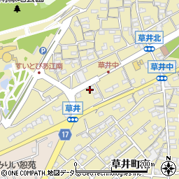愛知県江南市草井町中199周辺の地図