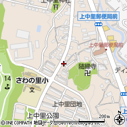 神奈川県横浜市磯子区上中里町1014周辺の地図