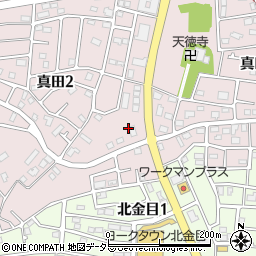 セブンイレブン平塚真田２丁目店周辺の地図