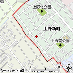 愛知県犬山市上野新町63-2周辺の地図