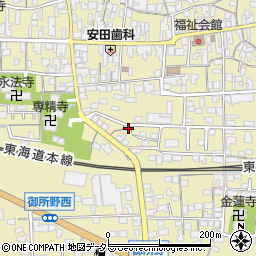 岐阜県不破郡垂井町1534周辺の地図