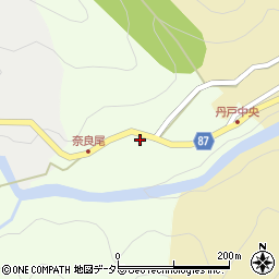 兵庫県養父市奈良尾205周辺の地図