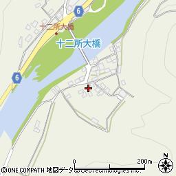 兵庫県養父市十二所1153周辺の地図