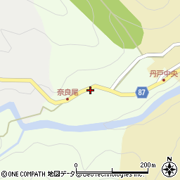 兵庫県養父市奈良尾202周辺の地図