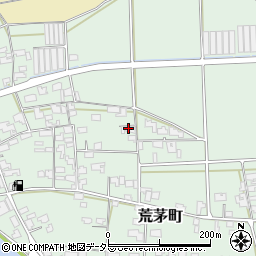 島根県出雲市荒茅町558周辺の地図