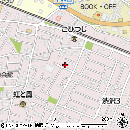 渋沢レジデンス周辺の地図