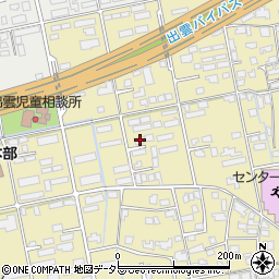 島根県出雲市渡橋町218周辺の地図