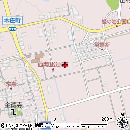 滋賀県長浜市常喜町周辺の地図