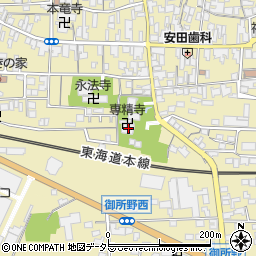 岐阜県不破郡垂井町1349周辺の地図