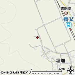 兵庫県養父市堀畑246周辺の地図