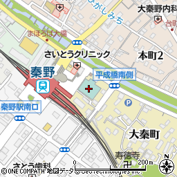 静岡銀行秦野支店周辺の地図