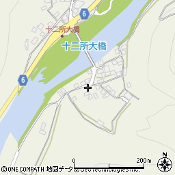 兵庫県養父市十二所1155周辺の地図