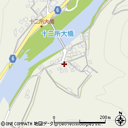 兵庫県養父市十二所1154周辺の地図