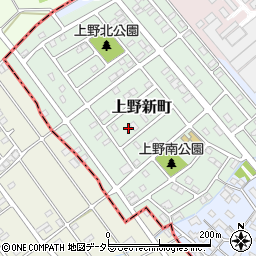 愛知県犬山市上野新町268-2周辺の地図
