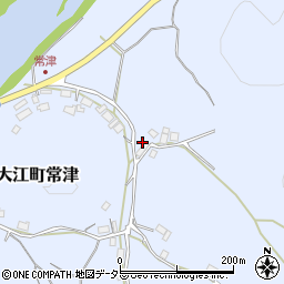 京都府福知山市大江町常津386周辺の地図