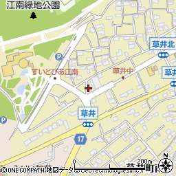 愛知県江南市草井町中105周辺の地図