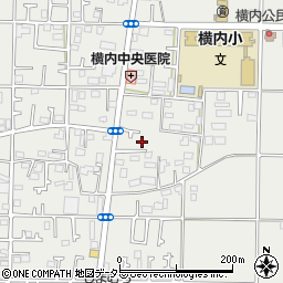 神奈川県平塚市横内3366周辺の地図