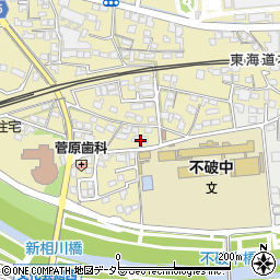 岐阜県不破郡垂井町2460周辺の地図