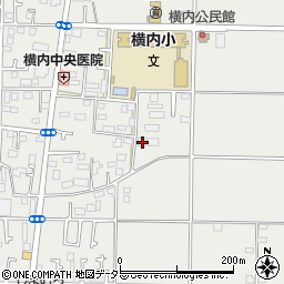 神奈川県平塚市横内3382周辺の地図