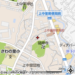 神奈川県横浜市磯子区上中里町703周辺の地図