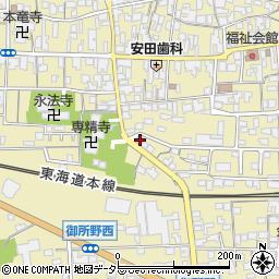 岐阜県不破郡垂井町1347周辺の地図