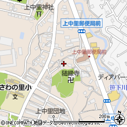 神奈川県横浜市磯子区上中里町702周辺の地図