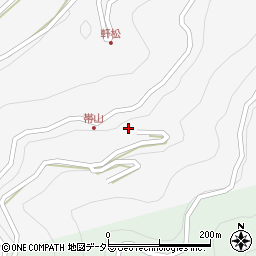長野県飯田市上村下栗1221周辺の地図