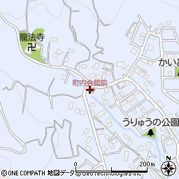 町内会館前周辺の地図
