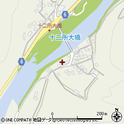 兵庫県養父市十二所1160周辺の地図