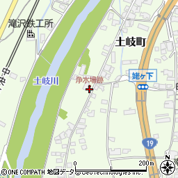 土岐川漁協周辺の地図