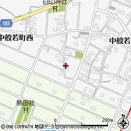 愛知県江南市中般若町西236周辺の地図