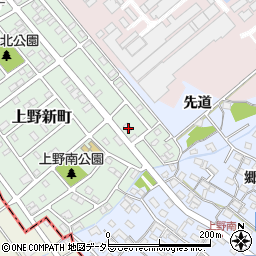愛知県犬山市上野新町502周辺の地図