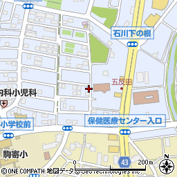 神奈川県藤沢市石川643周辺の地図