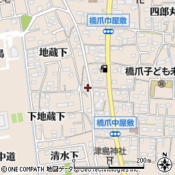 愛知県犬山市橋爪下地蔵下31周辺の地図