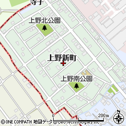 愛知県犬山市上野新町265-2周辺の地図