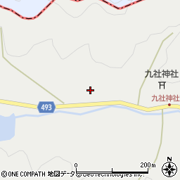 京都府綾部市西坂町（西ノ奥）周辺の地図
