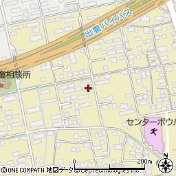 島根県出雲市渡橋町203-5周辺の地図
