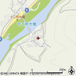 兵庫県養父市十二所1088周辺の地図