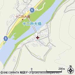 兵庫県養父市十二所1085周辺の地図