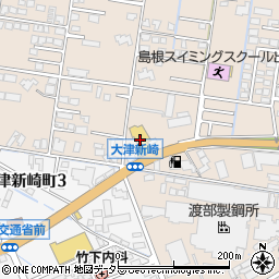 トヨタカローラ島根　出雲店周辺の地図